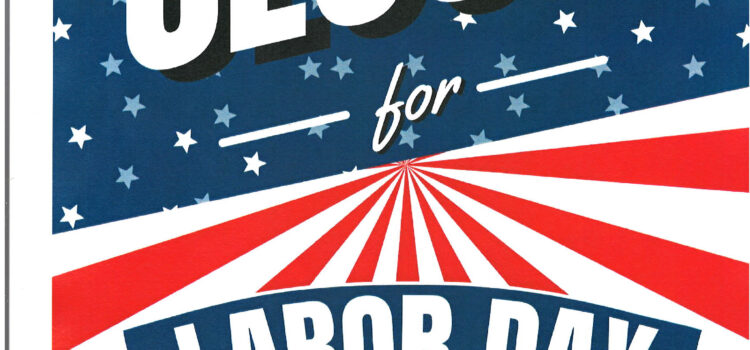 Closed Labor Day Closed Labor Day